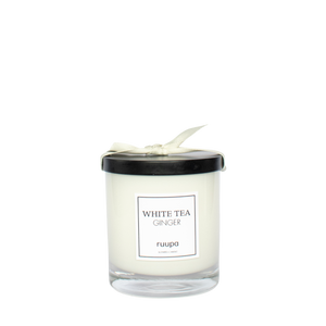 WHITE TEA + GINGER - Luxury Scented Candle