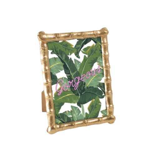 PICTURE FRAME - GOLD BAMBOO